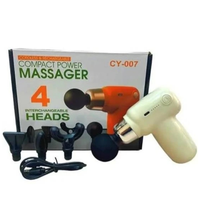 ماساژور تفنگی شارژی MASSAGER مدل CY-007 کارتن خراب